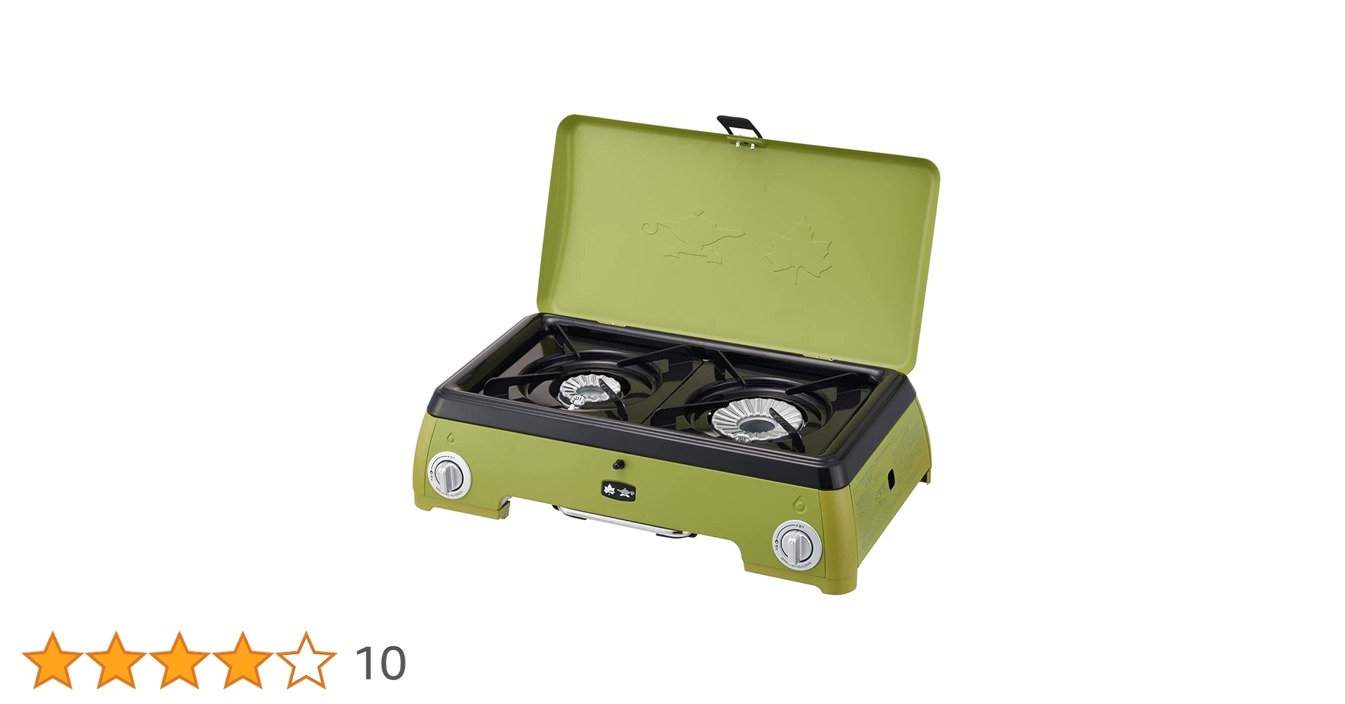 アラジン ロゴス LOGOS×SENGOKU ALADDIN コンロ　2バーナー LOGOS×SENGOKU ALADDIN ポータブル ガス カセットコンロ 2